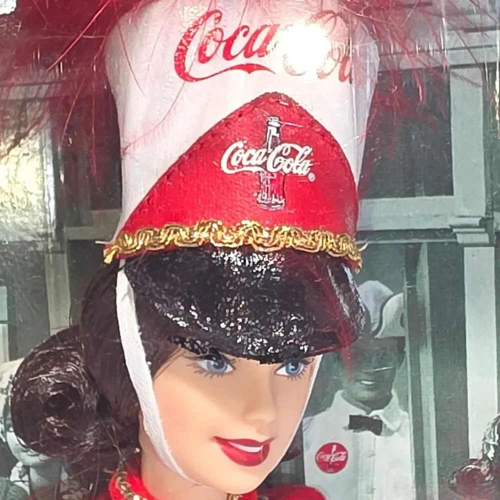 NEW COCA-COLA MAJORETTE BARBIE DOLL COLLECTOR EDITION 2001 MATTEL #53974
